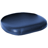 UT5485    Seat Bottom---Black Vinyl---Steel Back